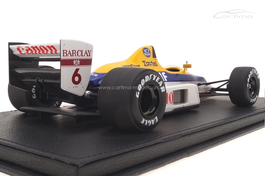 Williams FW12 GP 1989 Riccardo Patrese inkl. Vitrine GP Replicas 1:18 GP108B
