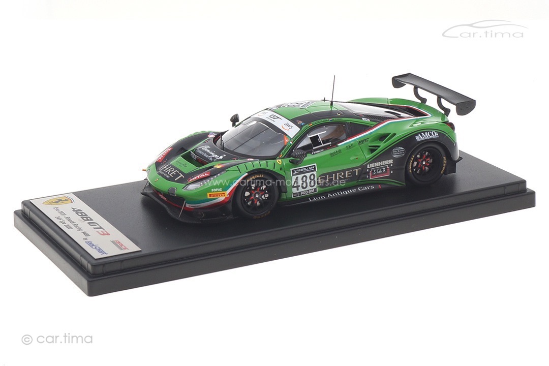 Ferrari 488 GT3 24h Spa 2020 Ehret/Keilwitz/Mastronardi/Perel Looksmart 1:43 LSRC086 Ferrari 488 GT3 24h Spa 2020 Ehret/Keilwitz/Mastronardi/Perel Looksmart 1:43 LSRC086