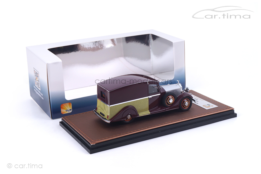 Rolls-Royce 20/25 Vincent Van 1933 rot GLM 1:43 GLM43205102 Rolls-Royce 20/25 Vincent Van 1933 rot GLM 1:43 GLM43205102