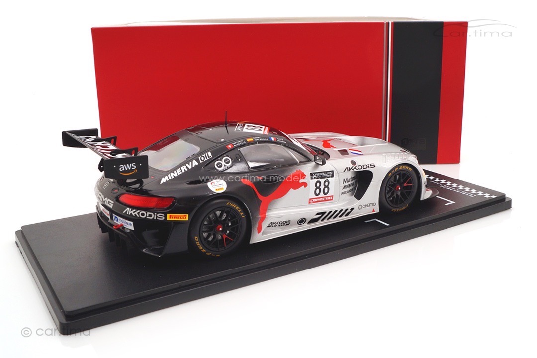 Mercedes-Benz AMG GT3 Winner 24h Spa 2022 IXO 1:18 LEGT18-22SPA001