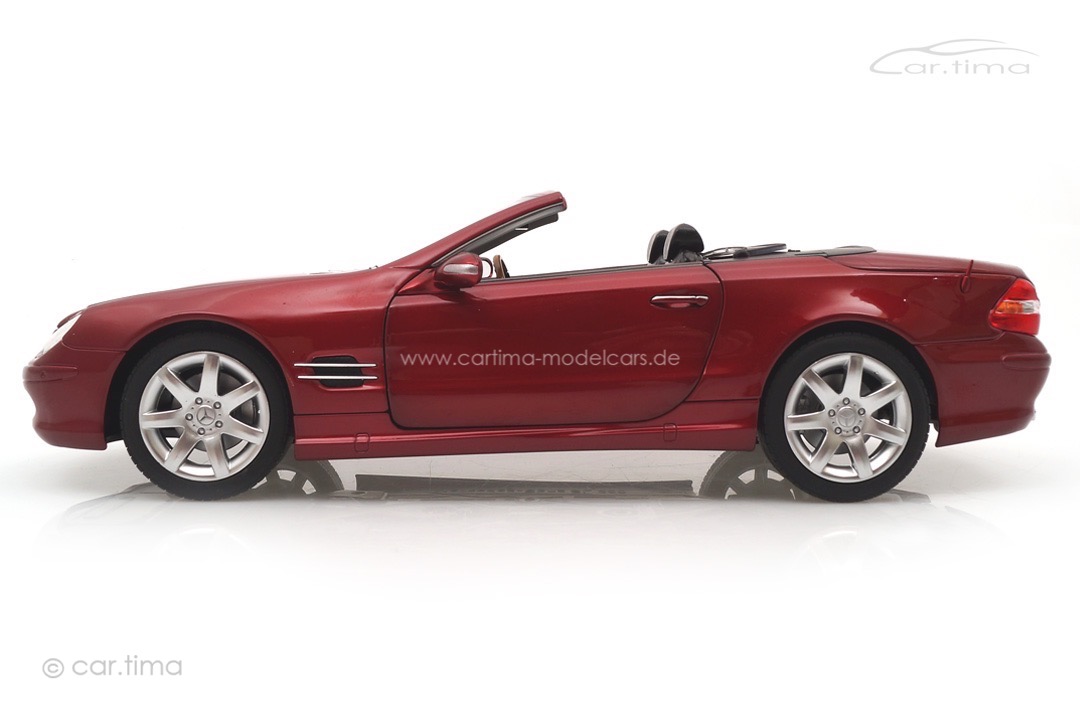 Mercedes-Benz SL 500 2003 rot met. Norev 1:18 183841 Mercedes-Benz SL 500 2003 rot met. Norev 1:18 183841