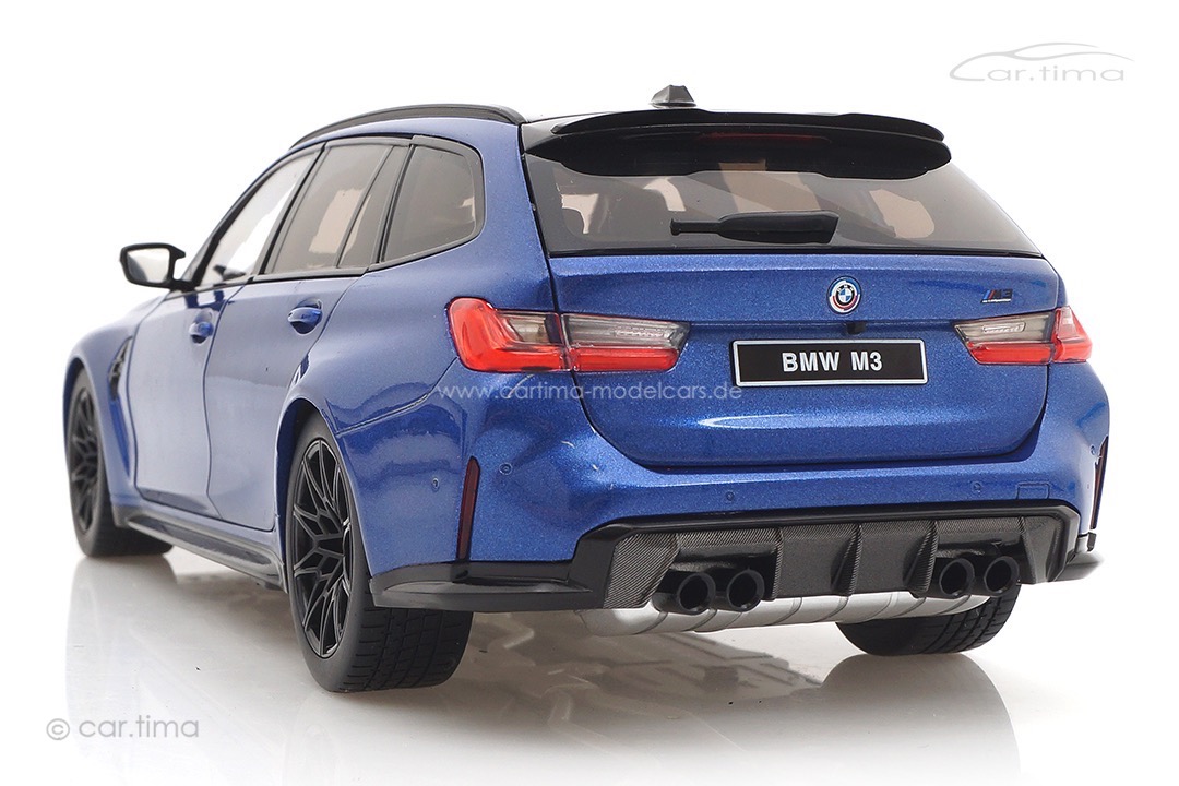 BMW M3 Touring (G81) Portimao blue met. TSM 1:18 TSM181029