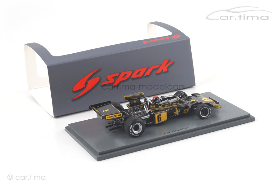 Lotus 72F GP Italien 1975 Jim Crawford Spark 1:43 S5347 Lotus 72F GP Italien 1975 Jim Crawford Spark 1:43 S5347