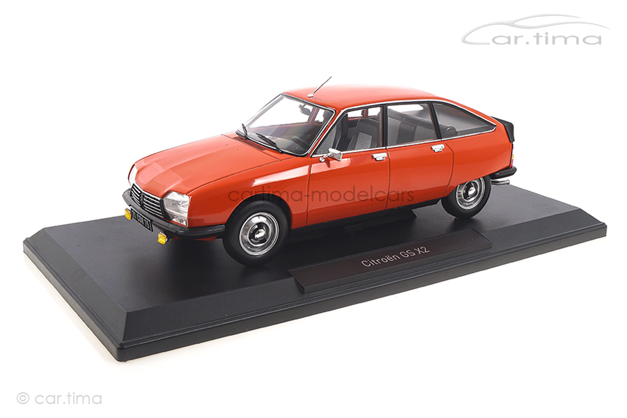 Citroen GS X2 1978 Ibiza Orange Norev 1:18 181628 Citroen GS X2 1978 Ibiza Orange Norev 1:18 181628