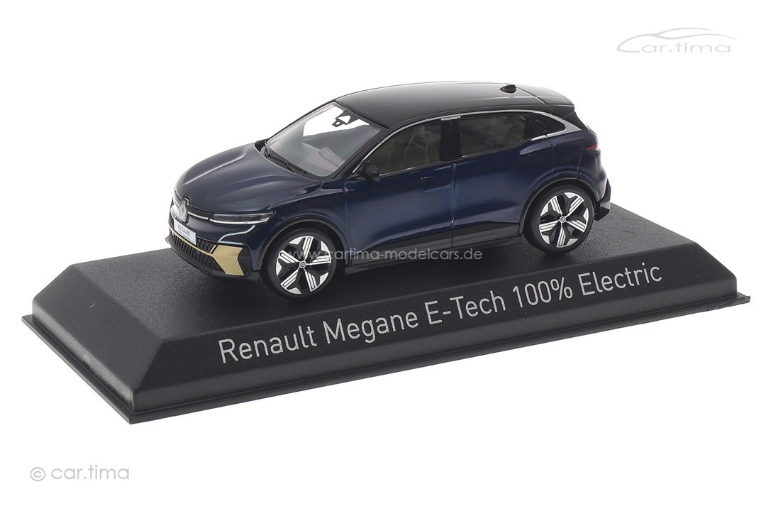Renault Megane E-Tech 100% Electric 2022 Midnight Blue/black Norev 1:43 517922 Renault Megane E-Tech 100% Electric 2022 Midnight Blue/black Norev 1:43 517922