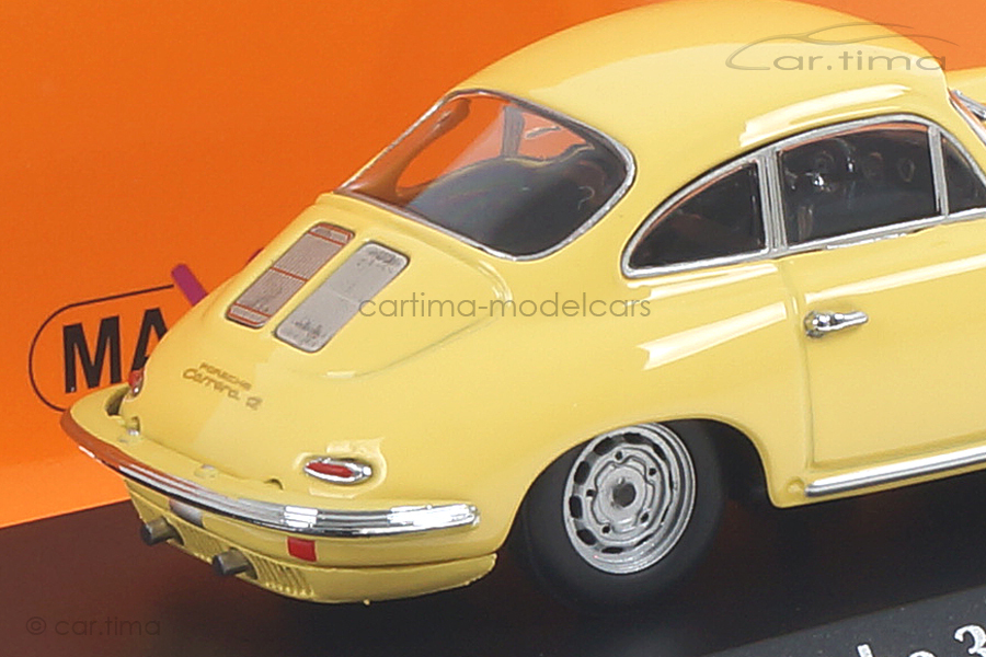 Porsche 356 C Carrera 2 1963 gelb Maxichamps 1:43 940062361