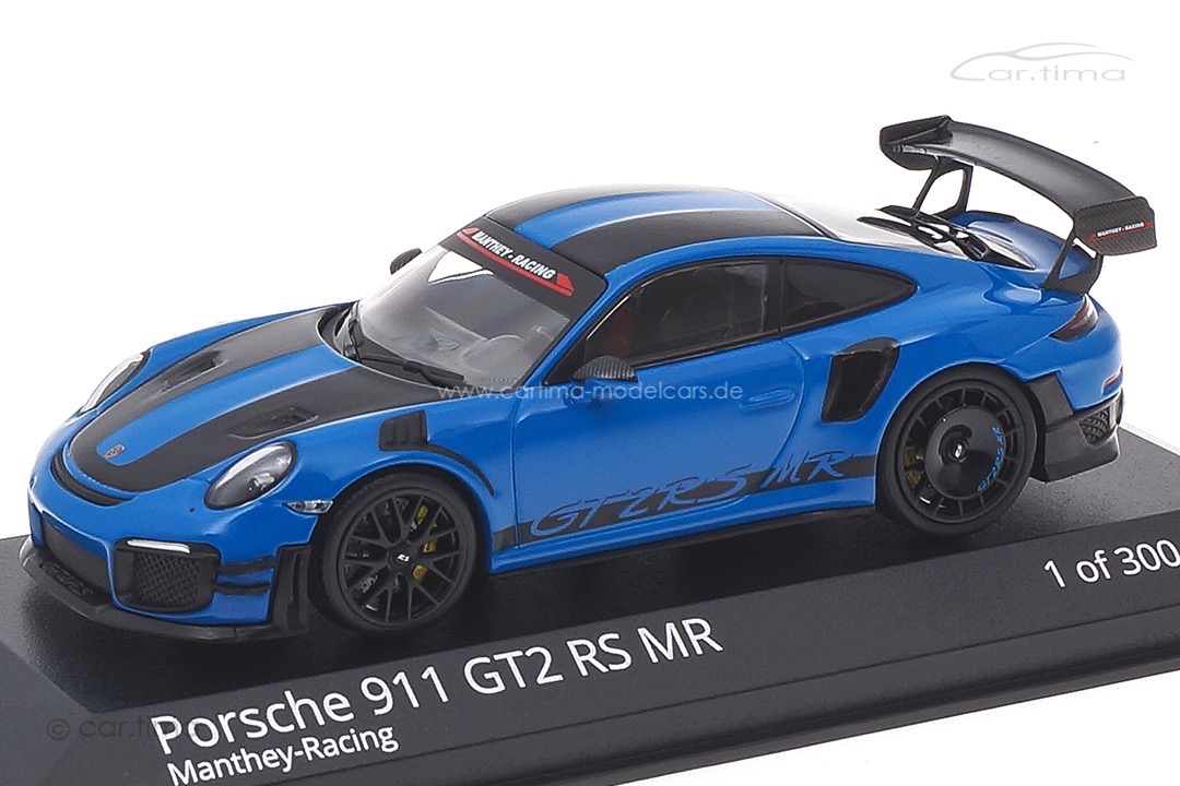 Porsche 911 (991 II) GT2 RS MR Manthey Racing blau 1:43 Minichamps MR-911-GT2RS-4306