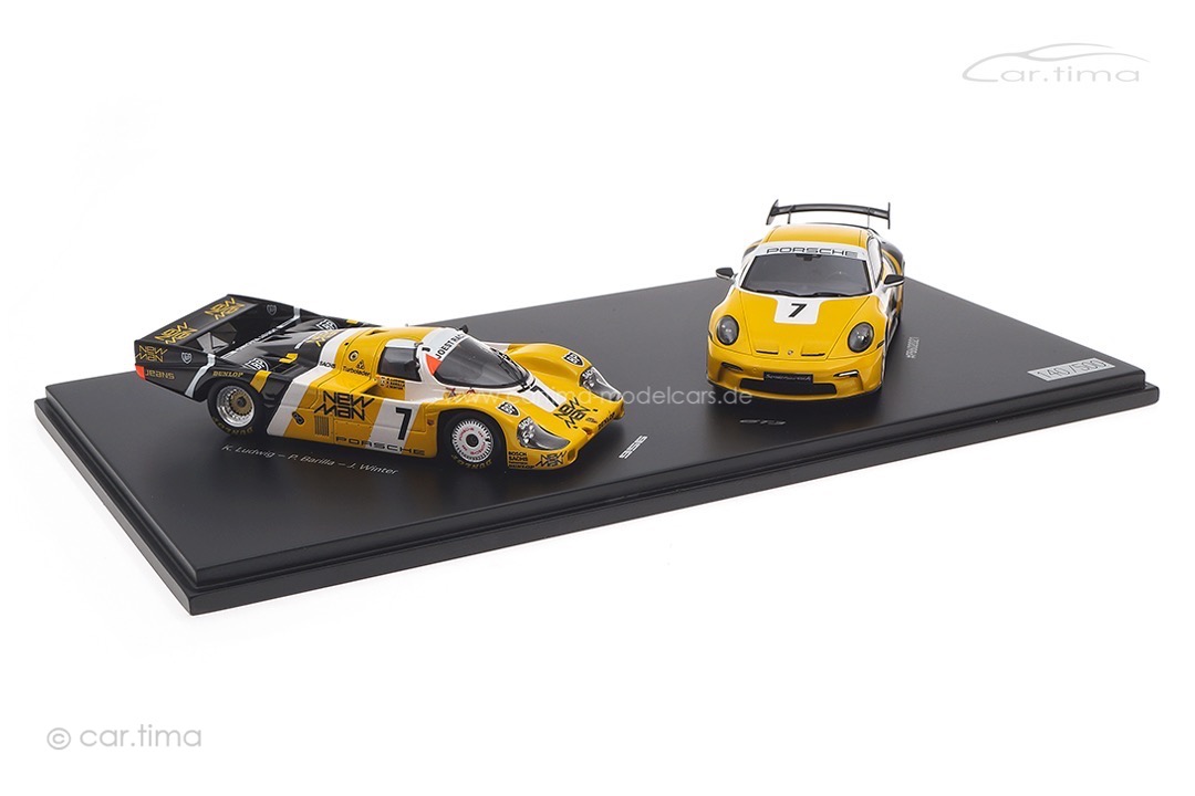 Set Porsche 911 (992) GT3/956 Le Mans 1985 1:43 WAP0201550PGT3