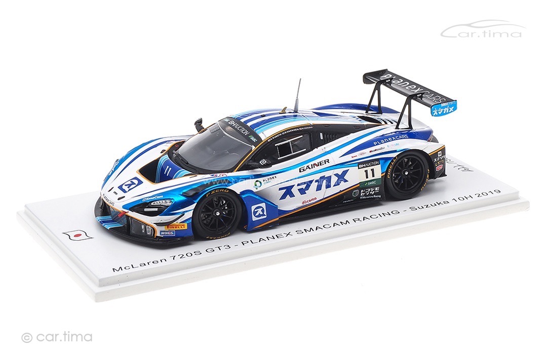 McLaren 720S GT3 Suzuka 2019 Hakkinen/Ishiura/Kubota Spark 1:43 SJ091 McLaren 720S GT3 Suzuka 2019 Hakkinen/Ishiura/Kubota Spark 1:43 SJ091