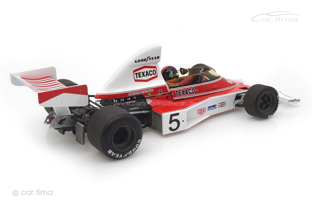 McLaren Ford M23 World Champion 1974 Emerson Fittipaldi Minichamps 1:18 186740005 McLaren Ford M23 World Champion 1974 Emerson Fittipaldi Minichamps 1:18 186740005