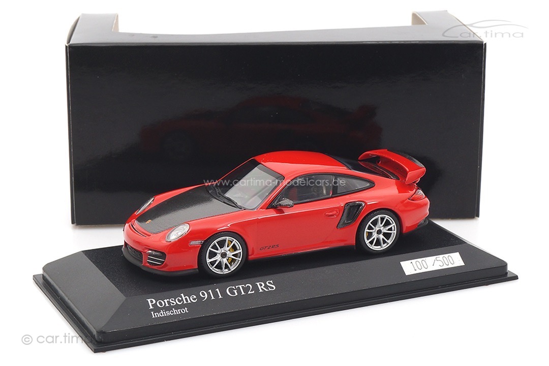 Porsche 911 (997 II) GT2 RS Indischrot Minichamps 1:43 400069408