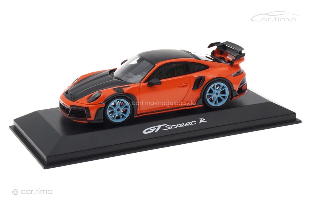 TECHART GTstreet R (Basis 992 Turbo) Gulforange/Rad Gulfblau car.tima CUSTOMIZED CAC04323008 TECHART GTstreet R (Basis 992 Turbo) Gulforange/Rad Gulfblau car.tima CUSTOMIZED CAC04323008