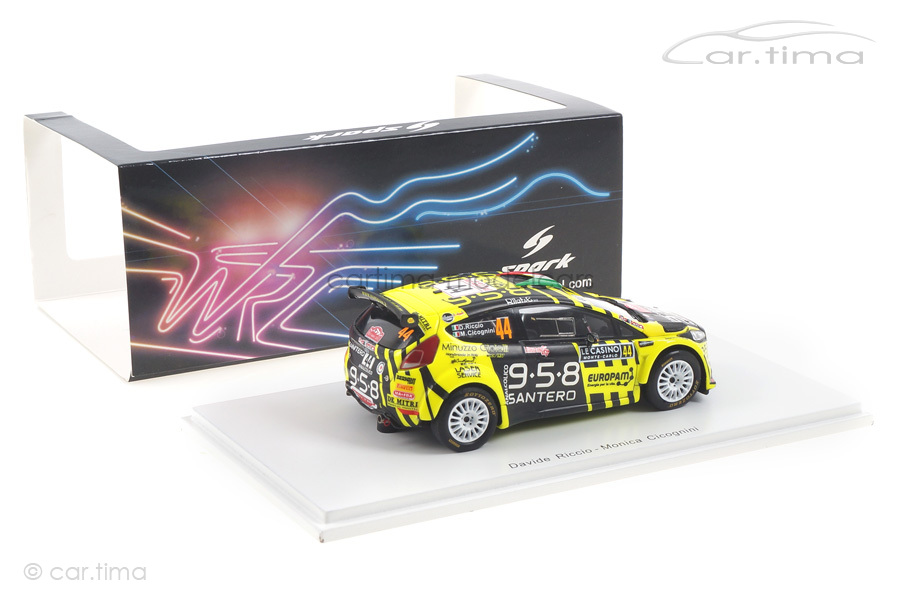 Ford Fiesta R5 Rallye Monte Carlo 2019 Riccio/Cicognini Spark 1:43 S5984 Ford Fiesta R5 Rallye Monte Carlo 2019 Riccio/Cicognini Spark 1:43 S5984