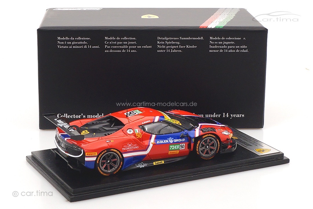 Ferrari 296 GT3 Winner Macau 2025 Antonio Fuoco Looksmart 1:43 LSRC215