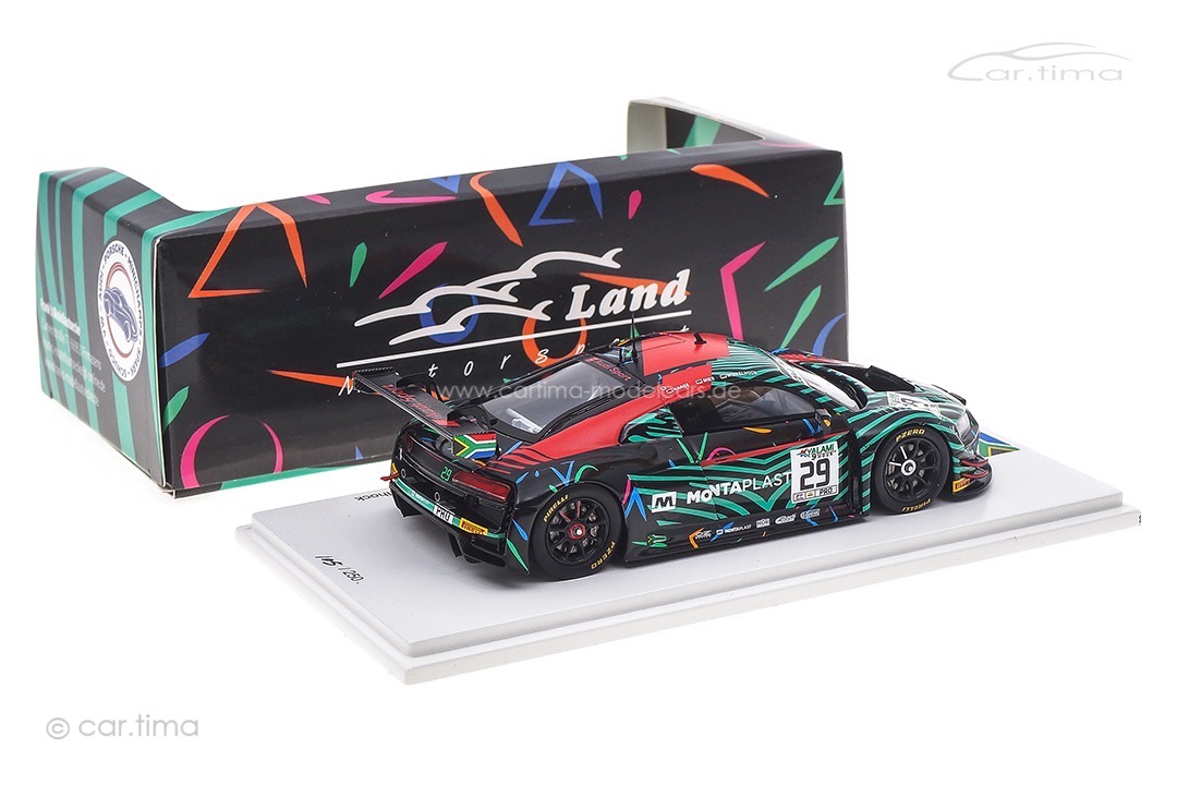 Audi R8 LMS 9h Kyalami 2019 Mies/Haase/Winkelhock Spark 1:43 FF004 Audi R8 LMS 9h Kyalami 2019 Mies/Haase/Winkelhock Spark 1:43 FF004