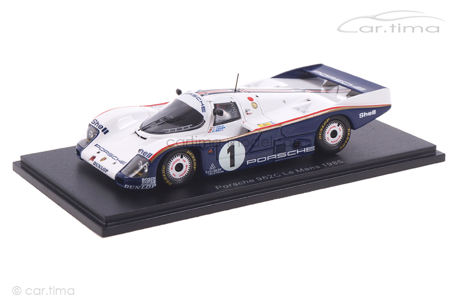 Porsche 962 C 24h Le Mans 1985 Bell/Ickx/Mass Spark 1:43 S4086 Porsche 962 C 24h Le Mans 1985 Bell/Ickx/Mass Spark 1:43 S4086