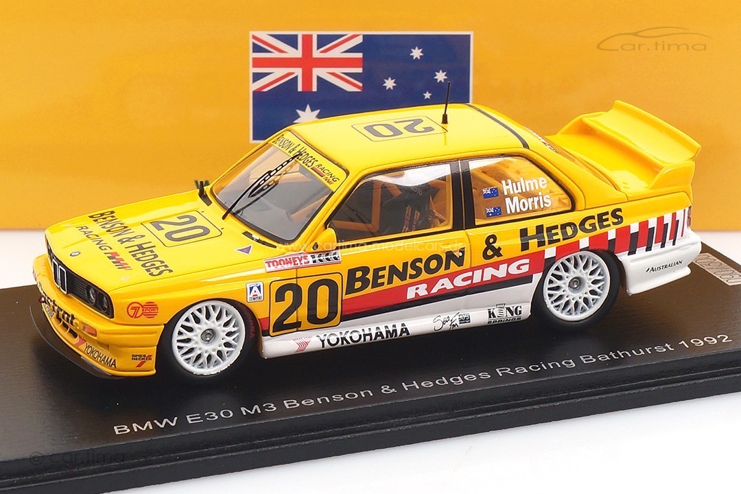 BMW M3 (E30) Bathurst 1992 Hulme/Morris Spark 1:43 AS014