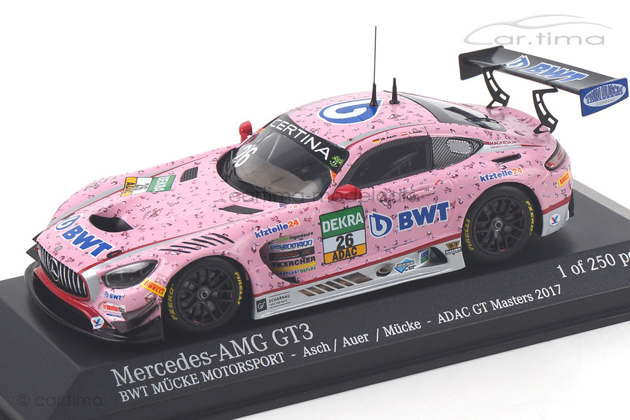 Mercedes-AMG GT3 ADAC GT Masters 2017 Asch/Auer Minichamps 1:43 437173026