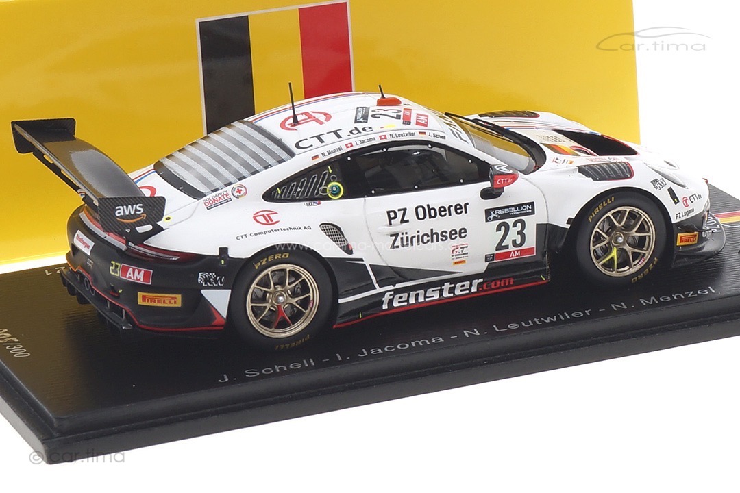 Porsche 911 GT3 R 24h Spa 2021 Schell/Jacoma/Leutwiler/Menzel Spark 1:43 SB461 Porsche 911 GT3 R 24h Spa 2021 Schell/Jacoma/Leutwiler/Menzel Spark 1:43 SB461