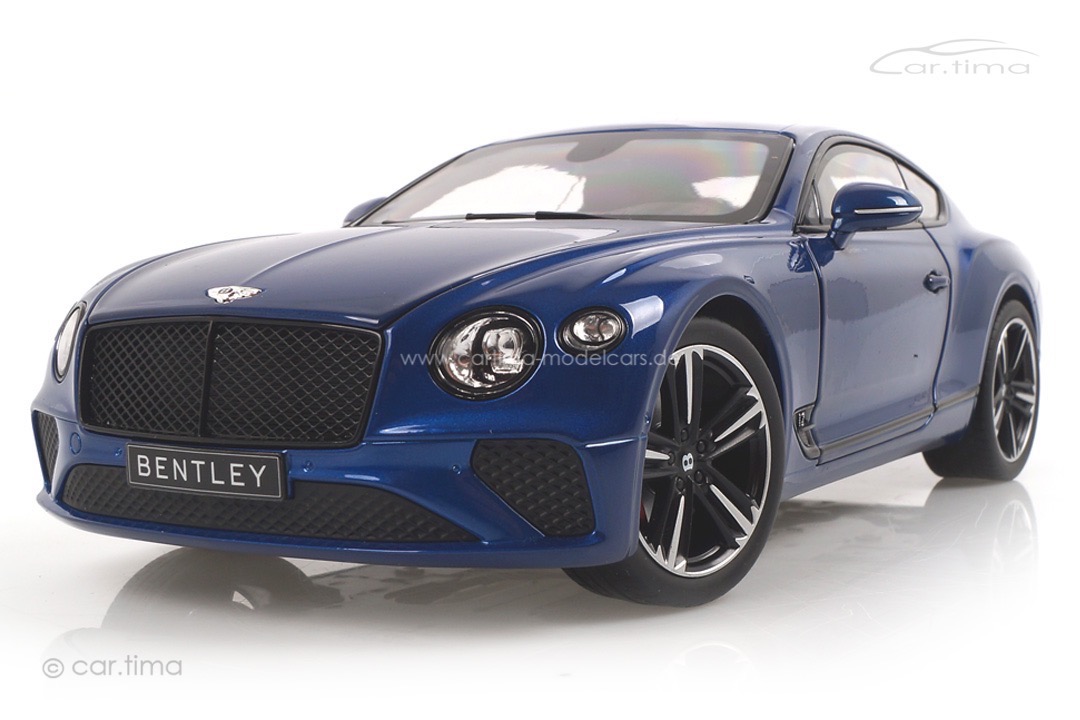 Bentley Continental GT 2018 Sequin Blue Norev 1:18 182787 Bentley Continental GT 2018 Sequin Blue Norev 1:18 182787