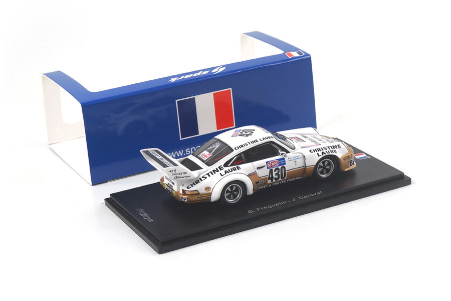 Porsche 911 Carrera RSR Tour Auto 1976 Frequelin/Delaval Spark 1:43 SF099 Porsche 911 Carrera RSR Tour Auto 1976 Frequelin/Delaval Spark 1:43 SF099