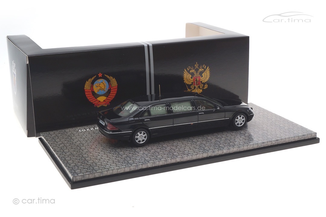 Mercedes-Benz S600 (W220) Pullman Guard Putin DIP Models 1:43 GON220 Mercedes-Benz S600 (W220) Pullman Guard Putin DIP Models 1:43 GON220
