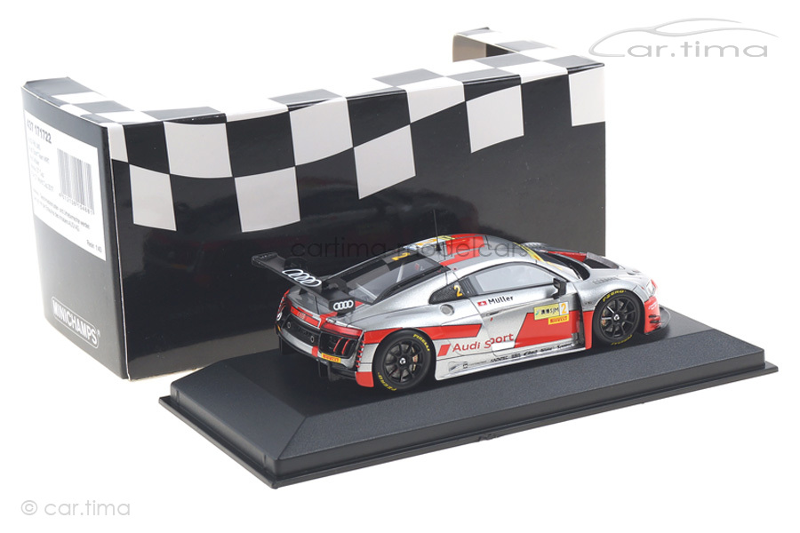 Audi R8 LMS Macau GT Cup 2017 Nico Müller Minichamps 1:43 437171722 Audi R8 LMS Macau GT Cup 2017 Nico Müller Minichamps 1:43 437171722