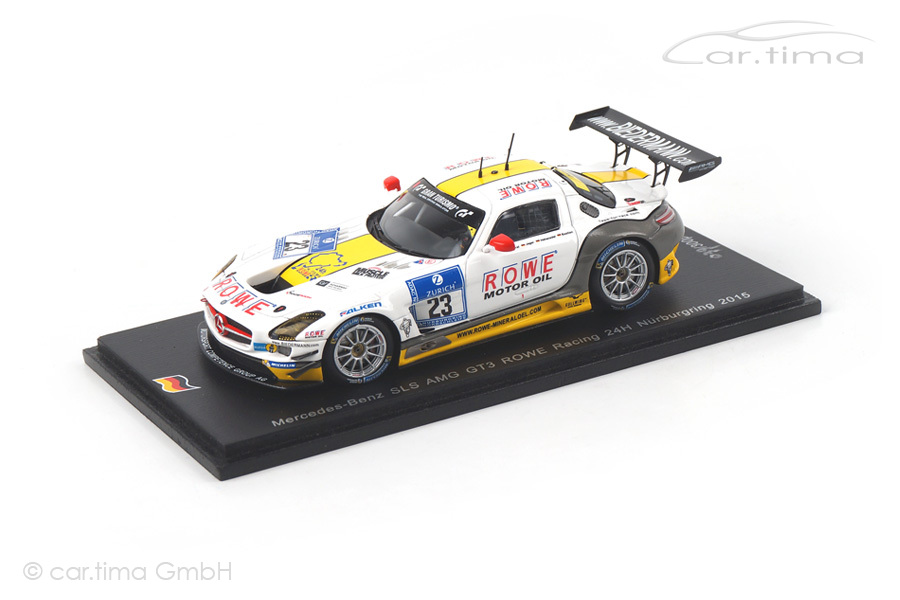 Mercedes-Benz SLS AMG GT3 24h Nürburgring 2015 Hohenadel/Graf/Jäger Spark 1:43 SG189
