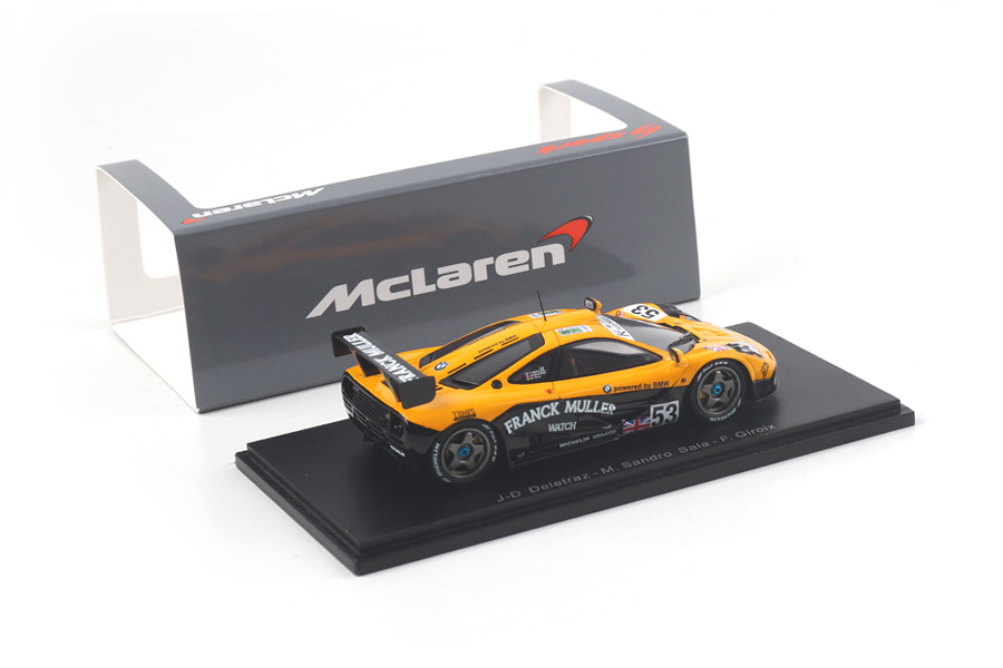 McLaren F1 GTR 24h Le Mans 1996 Deletraz/Sala/Giroix Spark 1:43 S4732 McLaren F1 GTR 24h Le Mans 1996 Deletraz/Sala/Giroix Spark 1:43 S4732