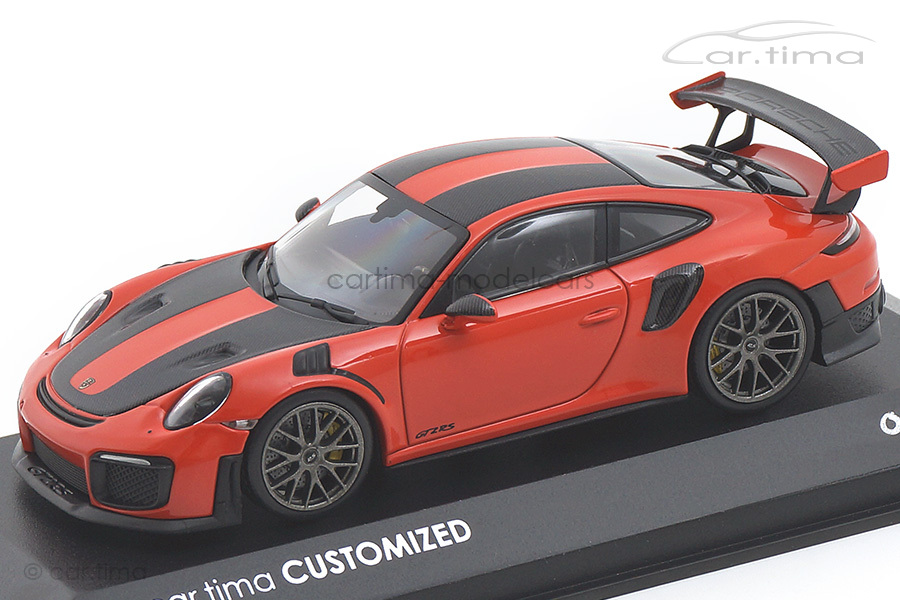 Porsche 911 (991 II) GT2 RS Weissach Paket Lava orange/Rad platinum car.tima CUSTOMIZED Porsche 911 (991 II) GT2 RS Weissach Paket Lava orange/Rad platinum car.tima CUSTOMIZED