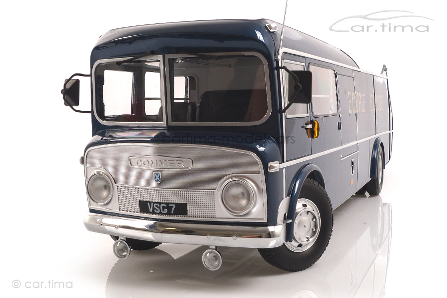 Commer TS3 Truck Team Renntransporter1959 blau CMR 1:18 CMR206 Commer TS3 Truck Team Renntransporter1959 blau CMR 1:18 CMR206