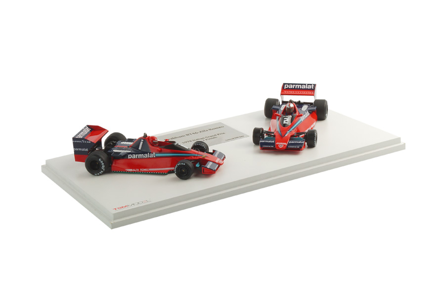 Set Alfa Brabham BT46 GP Italian 1-2 Finish 1978 Niki Lauda/John Watson TSM 1:43 TSM124305
