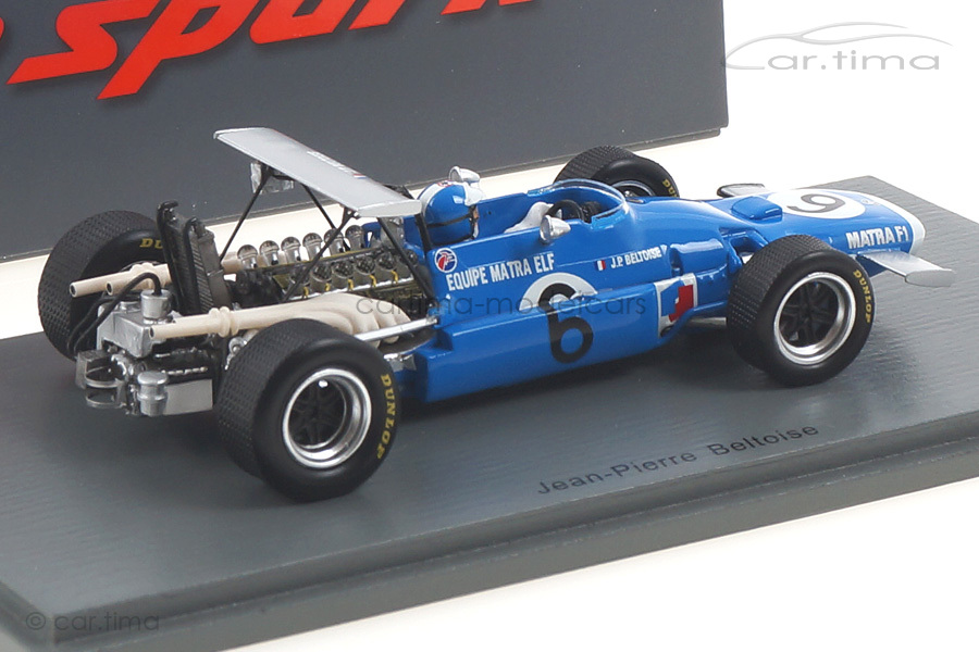 Matra MS11 GP Belgien 1972 Jean-Pierre Beltoise Spark 1:43 S7185 Matra MS11 GP Belgien 1972 Jean-Pierre Beltoise Spark 1:43 S7185