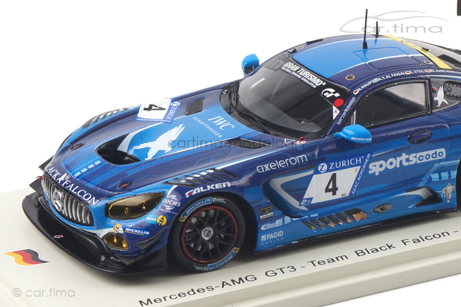 Mercedes-AMG GT3 24h Nürburgring 2017 Al Faisal/Haupt/Stolz Spark 1:43 SG316