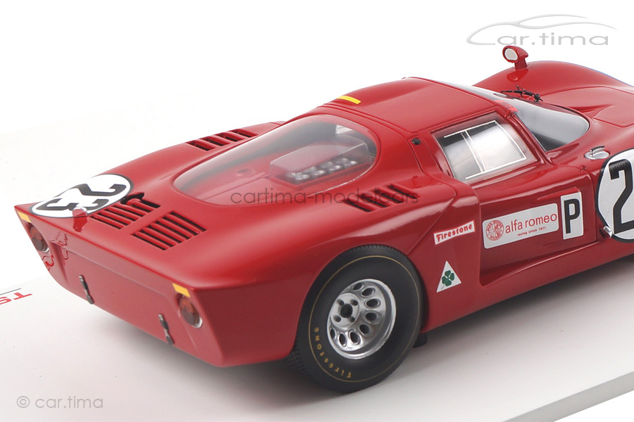 Alfa Romeo Tipo 33/2 24h Daytona 1968 Andretti/Bianchi TSM 1:18 TSM151805R