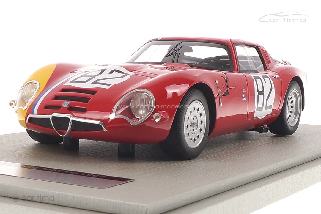 Alfa Romeo TZ2 Nürburgring 1967 Trosh/Pilette Tecnomodel 1:18 TM18-65D