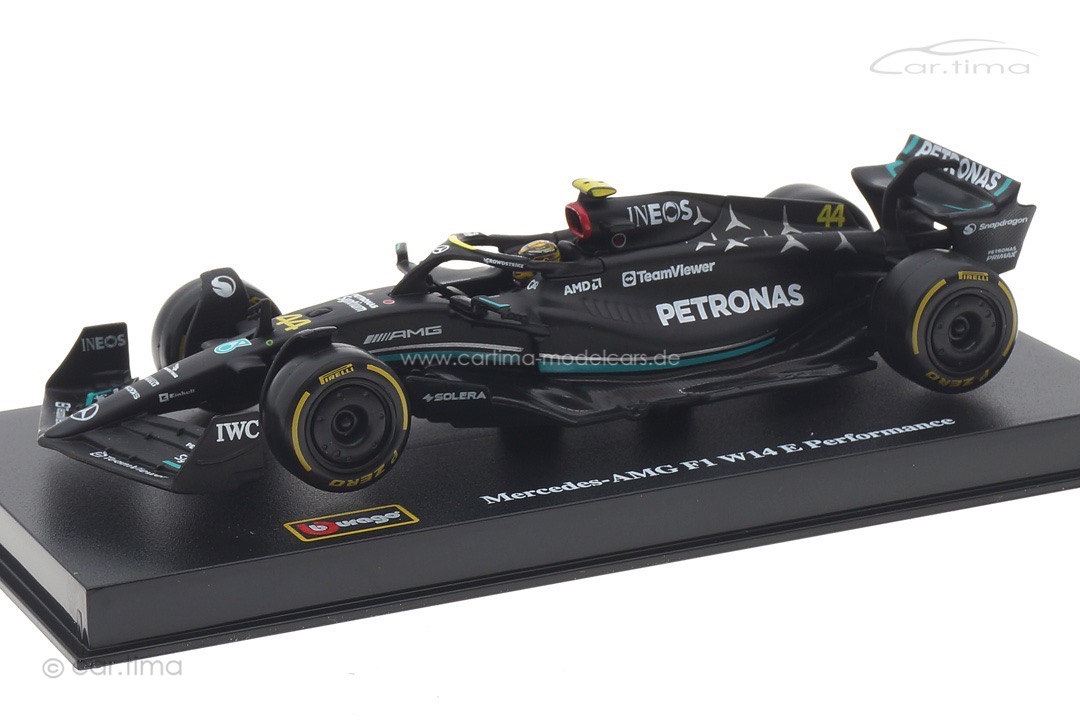 Mercedes-AMG Petronas F1W14 E Performance GP 2023 Lewis Hamilton Bburago 1:43 18-38081HAM