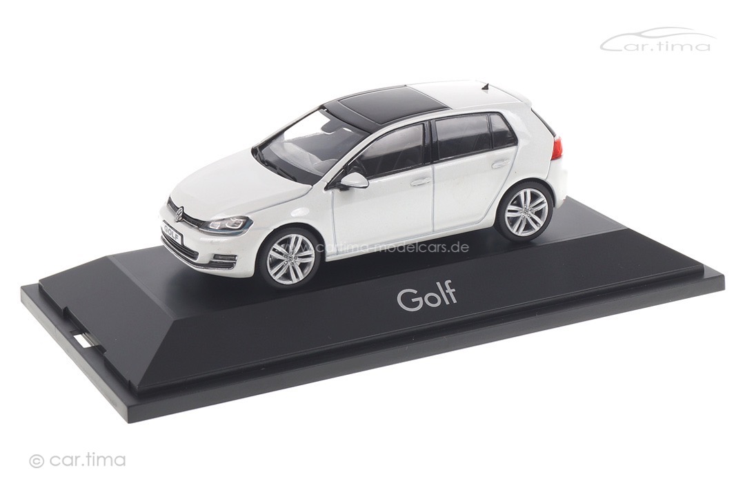 VW Golf VII weiß met. Herpa 1:43 070713
