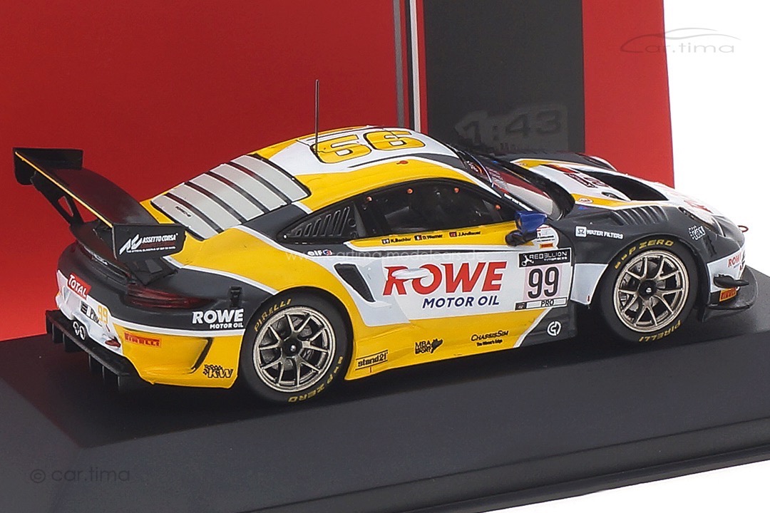 Porsche 911 GT3 R 24h Spa 2020 Andlauer/Bachler/Werner IXO 1:43 LEGT43033