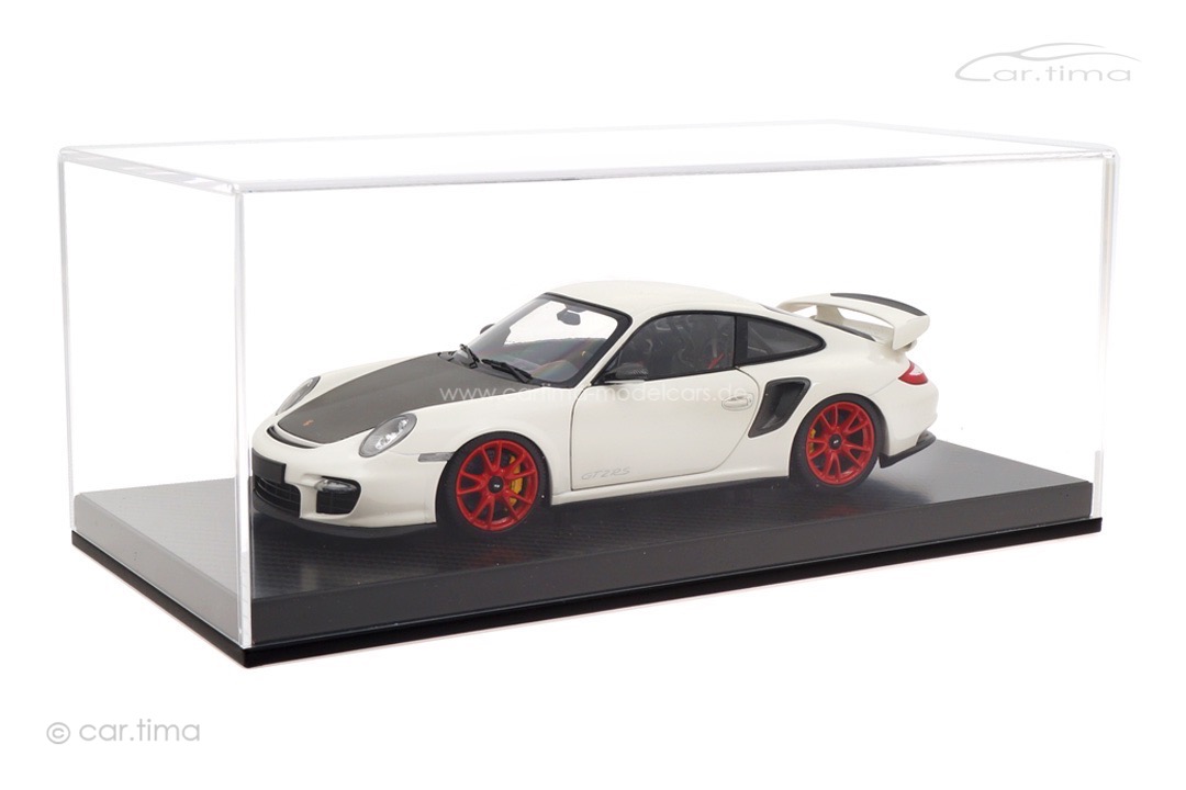 Porsche 911 (997 II) GT2 RS 2011 weiß/rote Felgen Minichamps 1:18 100069400R