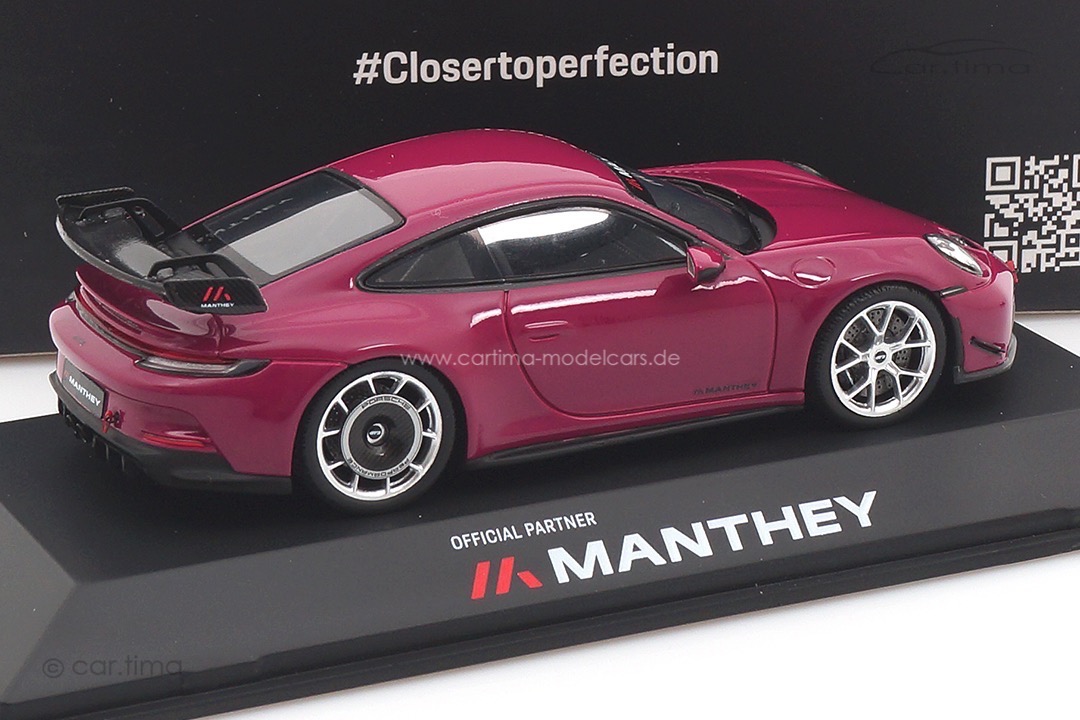Porsche 911 (992) GT3 Manthey Kit Ruby star Spark 1:43 WAP0203030TGT3