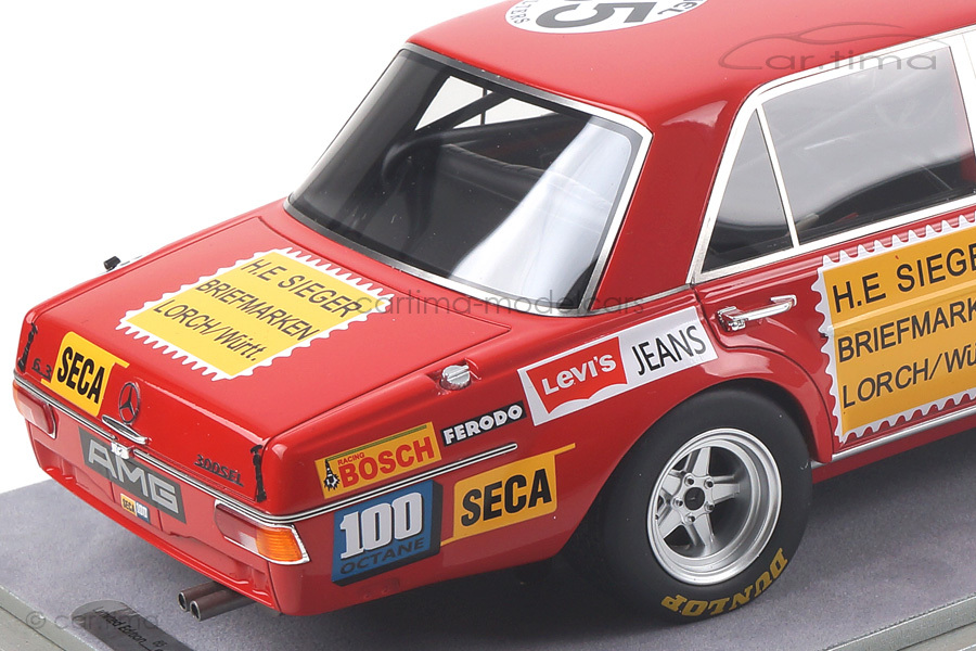 Mercedes-Benz 300 SEL 6.3 AMG 24h Spa 1971 Heyer/Schickentanz Tecnomodel 1:18 TM18-70C Mercedes-Benz 300 SEL 6.3 AMG 24h Spa 1971 Heyer/Schickentanz Tecnomodel 1:18 TM18-70C