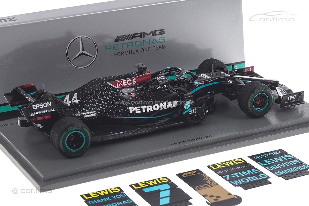 Mercedes-AMG F1 W11 Winner GP Türkei World Champion 2020 Lewis Hamilton Spark 1:43 S6488