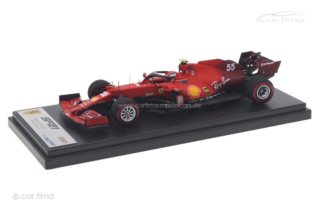 Ferrari SF21 GP Bahrain 2021 Carlos Sainz Jr. LookSmart 1:43 LSF1036