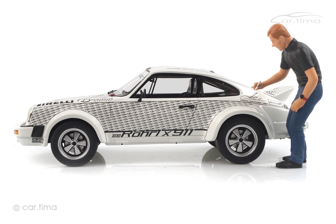 Porsche 911 Röhrlx911 mit Walter Röhrl Figur Schuco 1:18 450024900 Porsche 911 Röhrlx911 mit Walter Röhrl Figur Schuco 1:18 450024900