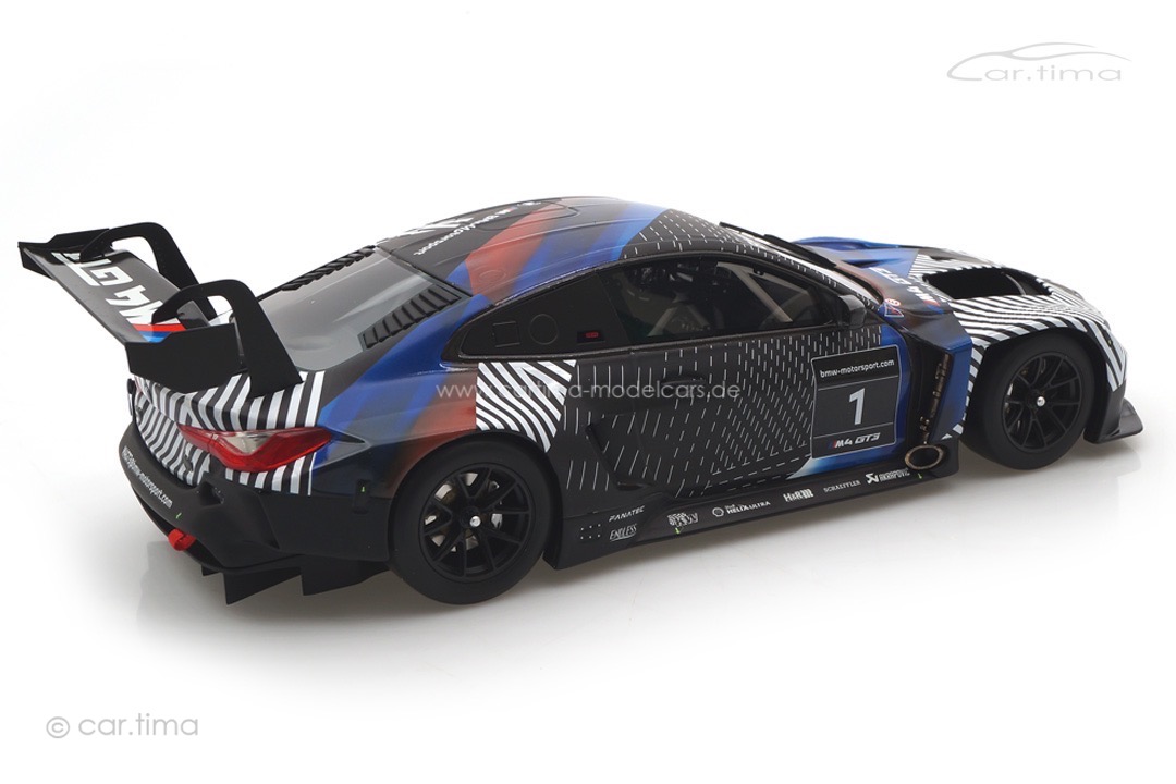 BMW M4 GT3 Test Car Design 2021 TopSpeed 1:18 TS0370 BMW M4 GT3 Test Car Design 2021 TopSpeed 1:18 TS0370