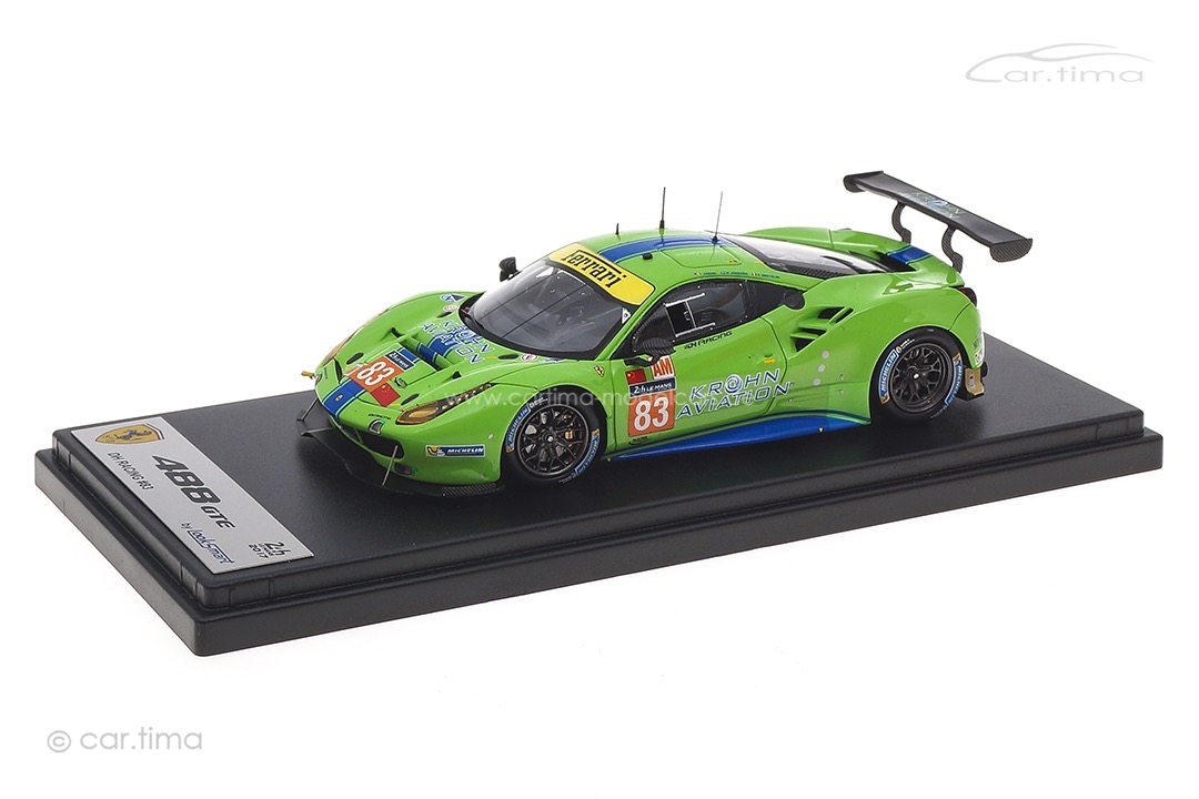 Ferrari 488 GTE 24h Le Mans 2017 Bertolini/Krohn/Jönsson LookSmart 1:43 LSLM075 Ferrari 488 GTE 24h Le Mans 2017 Bertolini/Krohn/Jönsson LookSmart 1:43 LSLM075