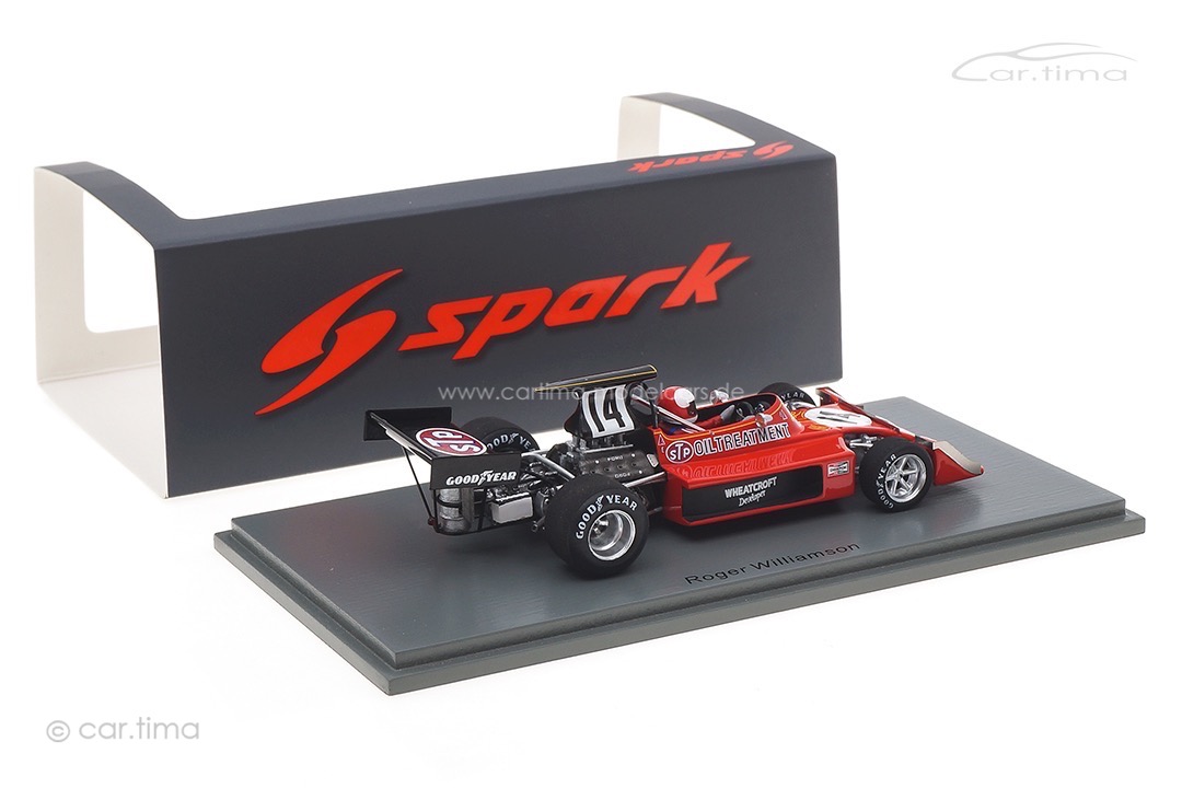 March 731 GP Großbritannien 1973 Roger Williamson Spark 1:43 S5373 March 731 GP Großbritannien 1973 Roger Williamson Spark 1:43 S5373