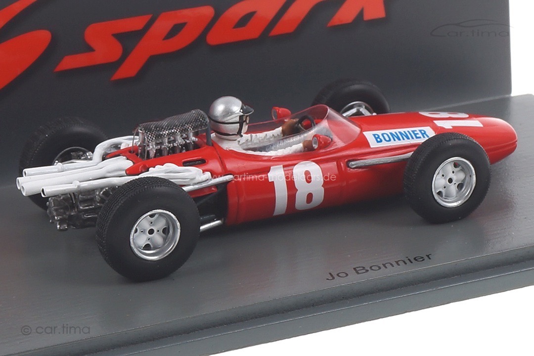 Brabham BT7 GP Großbritannien 1966 Jo Bonnier Spark 1:43 S5248