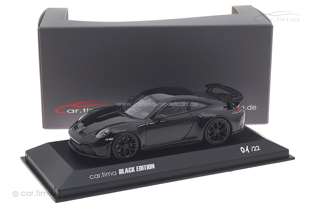 Porsche 911 (992.2) GT3 cartima BLACK EDITION Minichamps cartima CUSTOMIZED 1:43